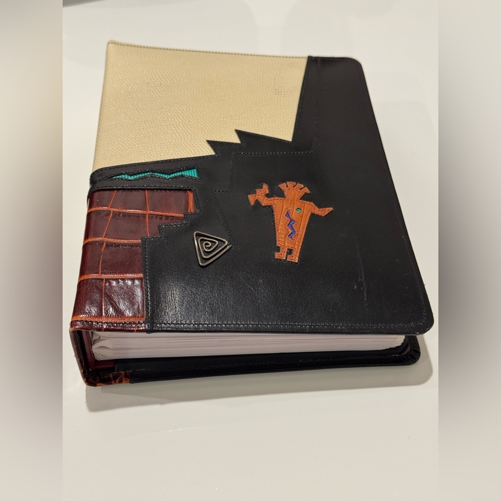 James Culver Handmade Leather Vintage Photo Album 4x6 Arizona Western